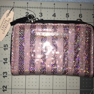Victoria’s Secret pink crossbody wallet
